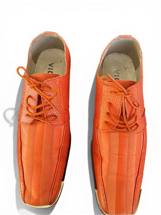 Viotti Orange Men\'s Lace-Up Derby Shoes main image 13
